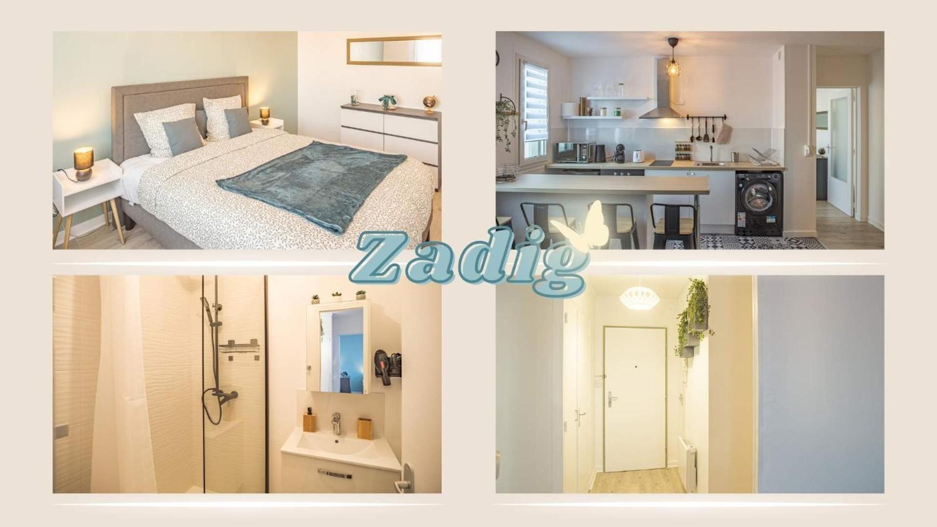 Апартаменты Zadig - Proche Hypercentre - 4 Pers. Труа Экстерьер фото